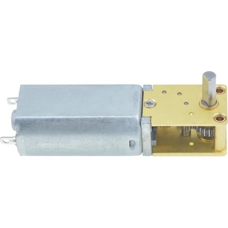 Miniatur-Metallgetriebemotor (12 V), geringes Drehmoment, geräuscharm, Schneckengetriebe, für Roboter, einwellig (1/3)