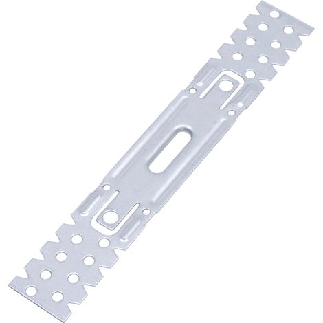 Suspensions directes plates pour profilés CD 60/27 – Acier galvanisé 65 mm – Résistantes aux chocs et à la corrosion – Lot de 100 pièces – Protektor