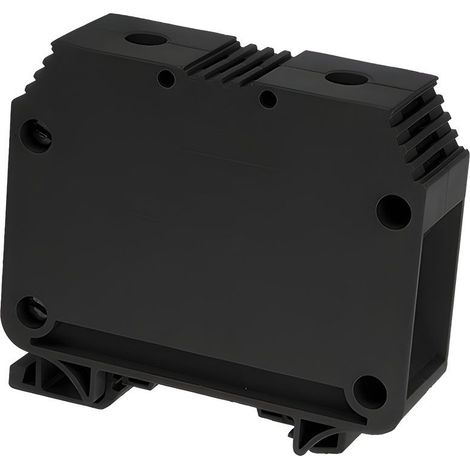 Borne de jonction à vis 70mm² - pas 22mm - noire - IMO (1/4)