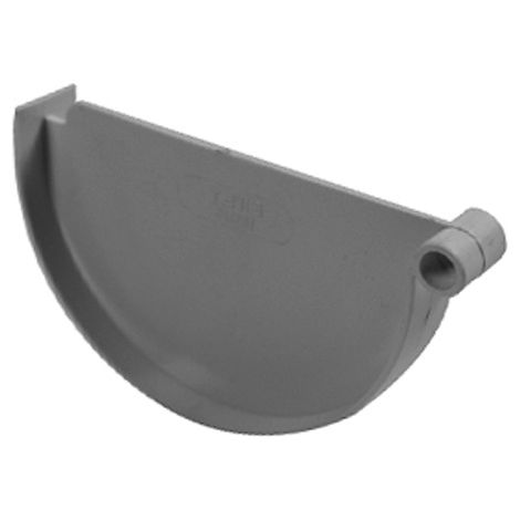 Fond de naissance pour gouttières PVC 25 - gris - First Plast