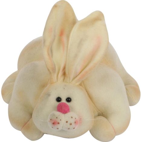 Coniglietto pasquale di peluche da 30 cm - Decorazione natalizia in piedi (1/2)