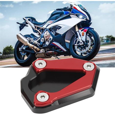 Der Seitenständer ist kompatibel mit der BMW S1000RR (2019-2022, rot). (1/5)