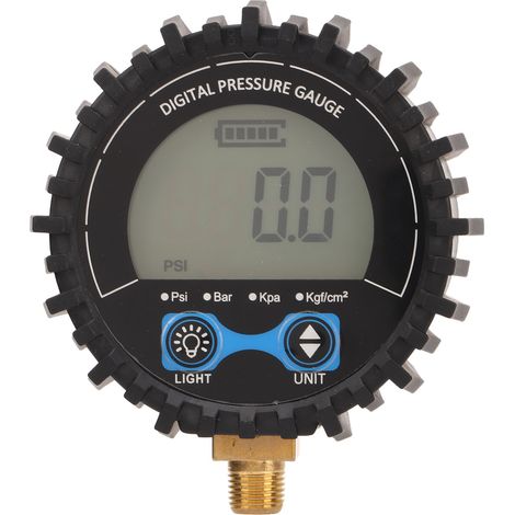 Gonfleur de pneus, manomètre numérique précis, 4 unités commutables, faible usure, pour voitures, camions, motos, sentiers, SUV, camping-car