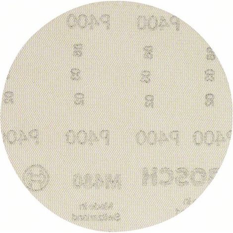 BOSCH - 5 FOGLI ABRASIVIO RETE M480 115MM G400 (1/4)