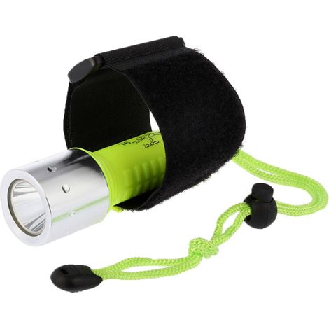 Linterna LED de buceo de alto brillo, linterna impermeable, linterna subacuática para buceo, lámpara de buceo (1/5)