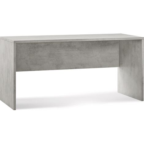 Scrivania da Ufficio Porta PC 160x76x69 cm Cemento (1/3)