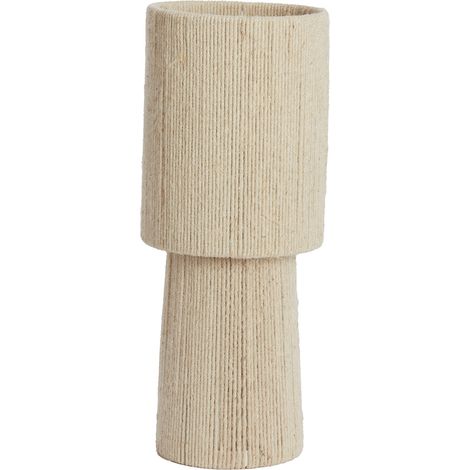 Lampe de table - beige naturel - Pitino - jute - lampe de chevet (1/5)