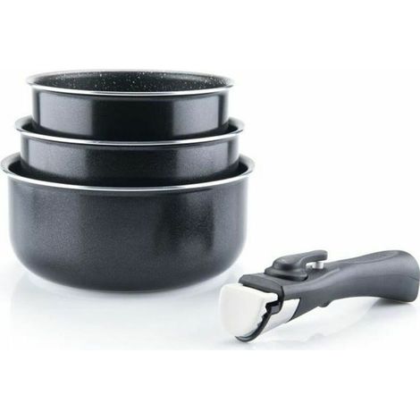 ARTHUR MARTIN Set 3 casseroles 16/18/20cm tous feux dont induction (1/2)
