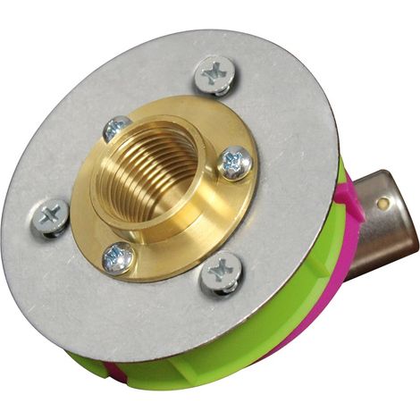 Sortie de cloison STARFIX PER Ø16 Raccord à Sertir - Femelle 1/2" (15/21) pour robinet (1/4)
