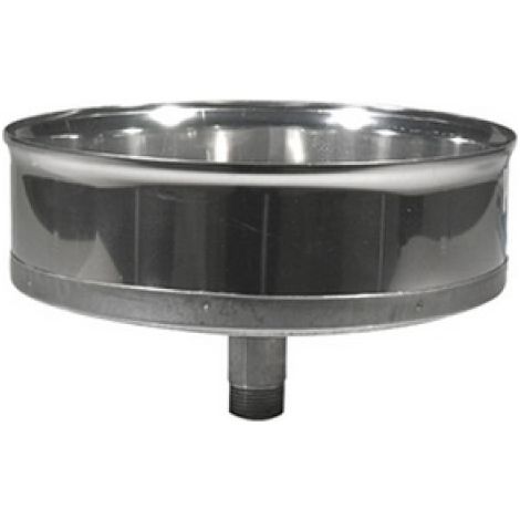 TAPPO CHIUSURA ACCIAIO CON SPURGO Diam. 130