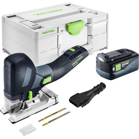 Festool PSC 500 EB-Basic Akku Pendelstichsäge 18 V 120 mm + 1x Akku 5,0 Ah + Systainer - ohne Ladegerät (1/5)