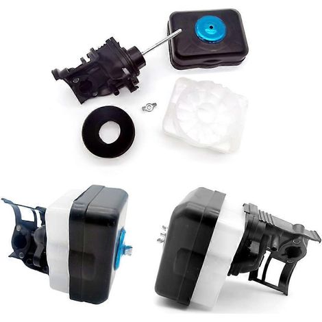 Ensemble filtre à air à bain d'huile pour moteur à essence GX140 GX160 GX200-A- (1/4)