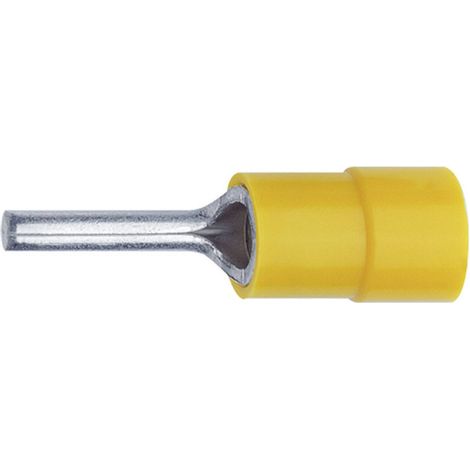 Cosse à embout Klauke 704 0.40 mm² partiellement isolé jaune 1 pc(s) D24307