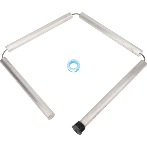 Kit de montage pour plaques de désensablage, 4 tiges pour voies de récupération, espacement trous 12-17 cm, rangement compact. (1/5)
