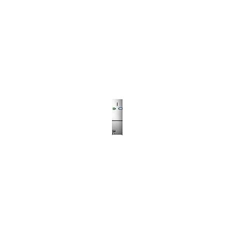 Cecotec Frigorífico Combi Total No Frost 336L Bolero CoolMarket Combi 336 Inox A. 201cm Alto, Apertura 90º, Fresh Flex, Humidity Flex, Compresor Inverter Plus, Bajo Consumo, Multi AirFlow, Modo Smart