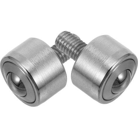 Roulement à Billes 1 Pouce en Acier Lot de 2 Pièces Tige Filetée Adapté aux Applications Industrielles et Chariots (1/5)