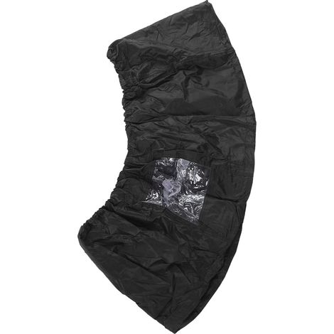Sac de nettoyage pour climatiseur split avec sortie d'évacuation d'eau de 3 m - Housse de protection anti-poussière et imperméable noire (1/5)