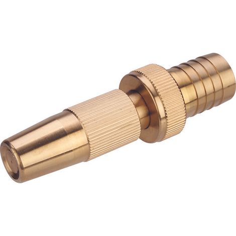 Capvert – Lance d'arrosage en laiton D25 – Jet réglable pour nettoyage et arrosage – Raccord standard pour tuyaux – Durabilité exceptionnelle (1/3)