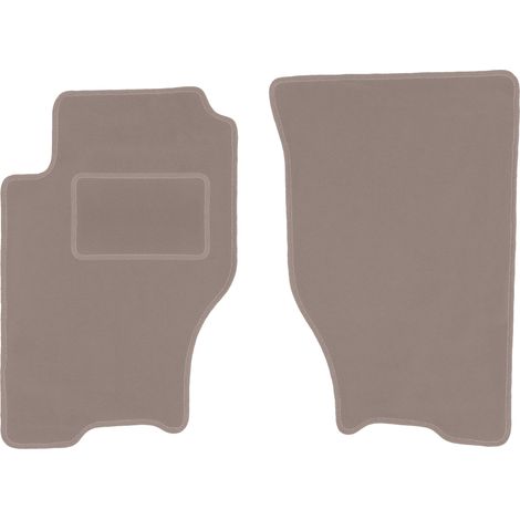 Alfombrillas delanteras para Kia Sorento I SUV (2003-2009) beige (1/5)