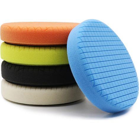 Kit de 5 almohadillas de pulido de 16,5 cm (6,5 pulgadas) para coches y yates: elimina arañazos, oxidación y defectos. (1/5)