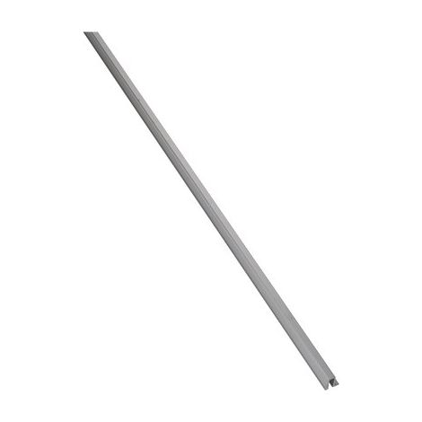 Hettich – Rail de porte coulissante SlideLine 56 3m – Aluminium anodisé argenté – Charge maximale 40 kg – Installation facile pour portes en bois (1/5)