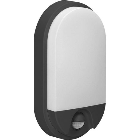 Lámpara de techo LED NEFRYT 10W 4000K IP54 con sensor de movimiento OR-OP-6110BLPMR4 negro (1/5)