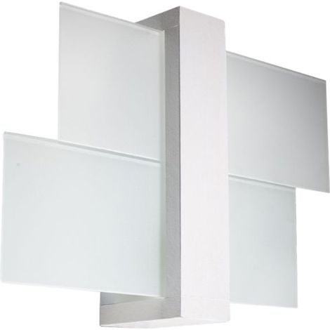 Applique murale Astro 1 E27 en bois blanc Lumilo 00.179.79 (1/5)