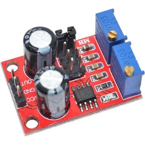 Module d'impulsion NE555 – Générateur de signal carré avec fréquence et rapport cyclique réglables (1/5)