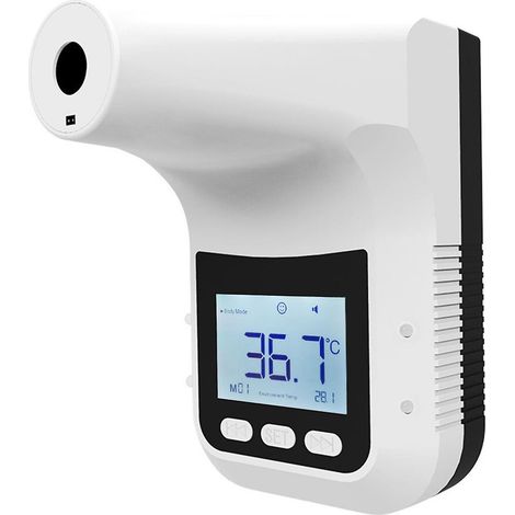 K3 Pro Steriles, kontaktloses, automatisches Infrarot-Thermometer zum Aufhängen, Temperaturpistole, 5 Sprachen