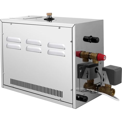 Poêle de sauna électrique Kit de générateur de douche à vapeur de luxe 3KW Générateur de vapeur de bain à sauna en acier inoxydable avec contrôleur numérique for chauffage spatial approprié Poêle de s (1/5)