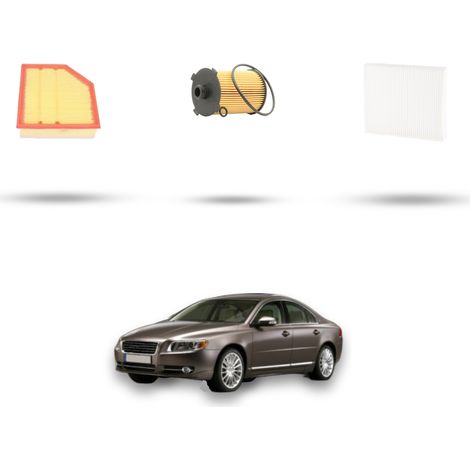 Kit tagliando 3 filtri compatibile con Volvo S80 II 2.0 T5 180kw dal 2013 (1/5)