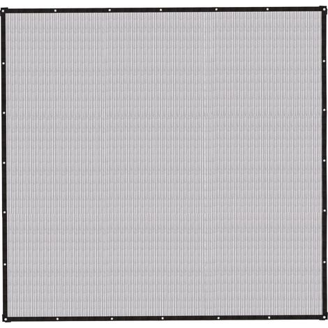 Isolierendes Aluminiumfolien-Sonnenschutznetz, Sonnensegel für Rasenflächen, Gärten und Pools, 3 x 3 Meter (1/5)