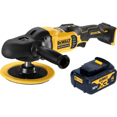 Pulidora excéntrica a batería DeWalt DCM 849 N 18 V 180 mm sin escobillas + 1 batería de 4,0 Ah - sin cargador (1/4)