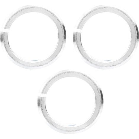 Chambre à air en caoutchouc butyle pour vélo électrique, valve métallique coudée, accessoire VAE (18x2.125) (1/5)