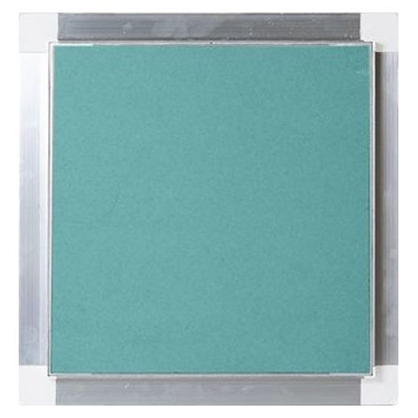 Botola ispezione con telaio in alluminio per cartongesso 20x20 cm sp 13 mm