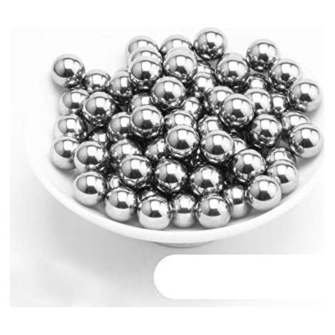 Pack of 50 Bearing Balls - Stainless Steel - Diameter: 4mm (1/4)