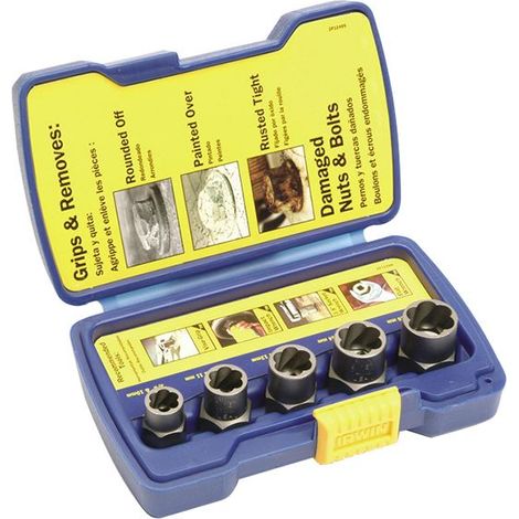 Irwin Bolt Grip Fastener Remover 5 Piece Base (1/5)