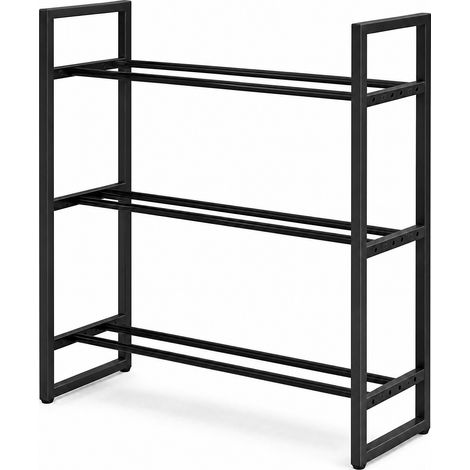 Centra 3 Tier Dumbbell Rack Adjustable Heavy Duty Steel Weight Storage Stand