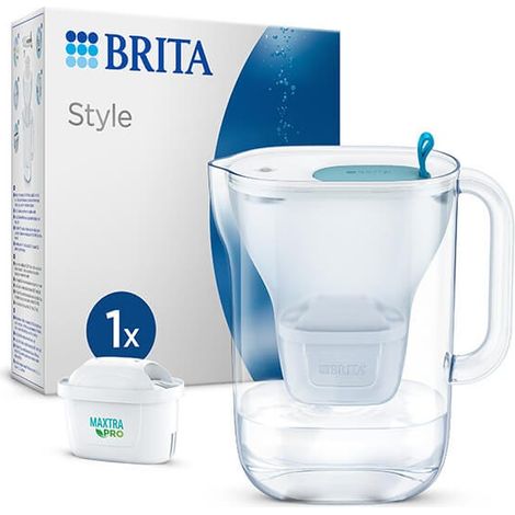 Brita Style Cool Blue Water Filter Jug