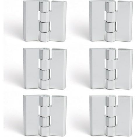 Charnières pliantes plates robustes, Pour portes fixes entrée jardin (1/5)