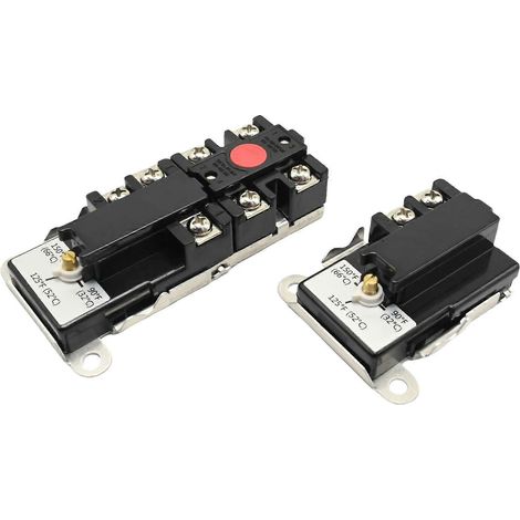 Deux thermostats de rechange pour chauffe-eau électriques, universels à double élément, à contrôle de température réglable. (1/5)