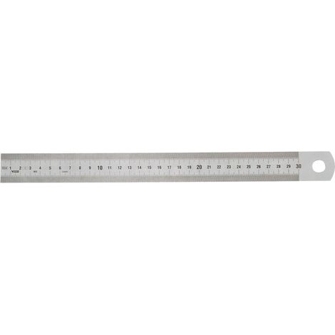 Regla Semi Rigida de Acero Inoxidable Satinado Vogel