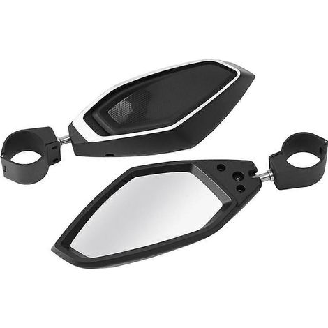 Rétroviseurs arrière pliables améliorés pour Can Am Maverick X3/R, en alliage d'aluminium CNC, rétroviseurs latéraux réglables (1/5)