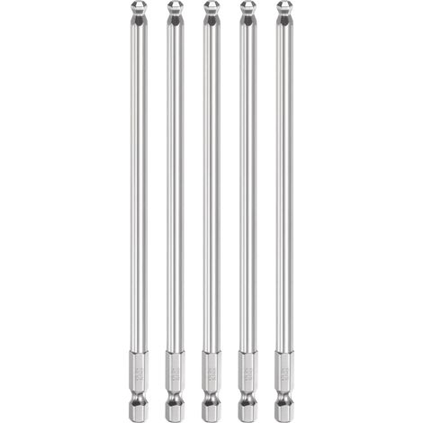 5pcs Embout Tournevis À Six Pans Creux À Bout Sphérique H5 (5mm) (1/5)