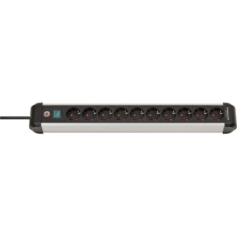 Brennenstuhl Premium Alu-Line Multiprise 10 prises 3m aluminium (1/4)