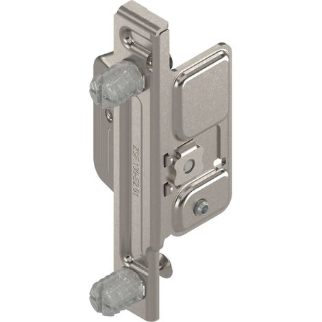 BLUM METABOX CLIP Frontbefestigung, Zarge M,K,H, EXPANDO, links, Stahl vern. (1/3)