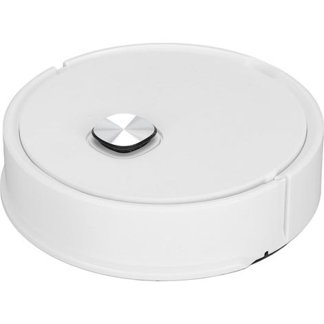 Robot Aspirateur et Vadrouille combiné 3 en 1 avec Forte Aspiration et évitement d'obstacles, Aspirateur Robot Intelligent Anti-Chute pour Poils d'animaux, Tapis, Sols Durs (Blanc) (1/5)