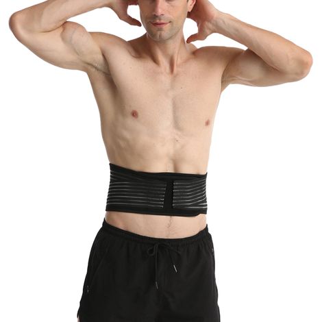 Support Lombaire Réglable - Ceinture De Soutien Lombaire Avec Coussin Pour Soulagement Des Douleurs Lombaires - 1 Pièce (1/5)