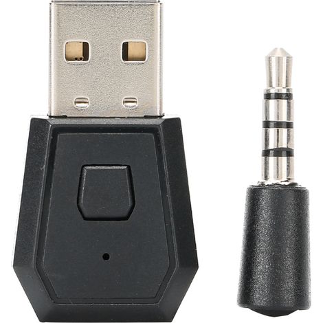 Universeller Bluetooth-Transmitter für PC, kabelloser Audioadapter für Kopfhörer, kompatibel mit PS4/SLIM/PRO (1/5)