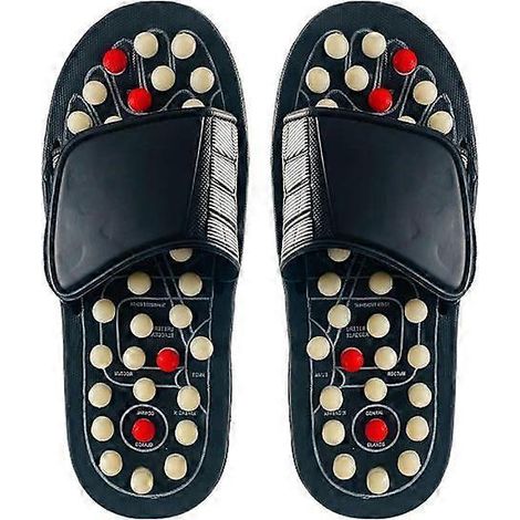 (42 ou 43) Chaussons de massage (réflexologie) avec Velcro 38/39 (1/5)